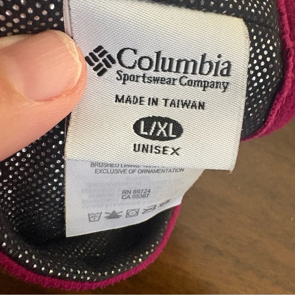 Columbia Pink Fleece Headband Warm ear warmer sporty fall running